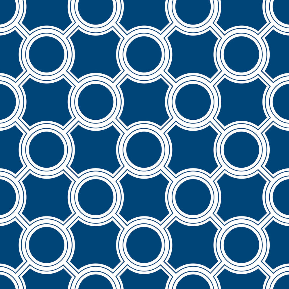Aymara Azul by Gaston Y Daniela Designer Fabric GASTON NUEVO MUNDO COTTON - 61%;LINEN - 39% Spain MEDIUM Horizontal: 8 and Vertical: 8 54 - Swanky Fabrics -