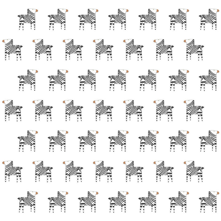 Cebra 1 by Gaston Y Daniela Fabric GASTON ALGO DE JAIME COTTON - 61%;LINEN - 39% Spain MEDIUM Horizontal: 8 and Vertical: 15.75 54 - Fabric Carolina -