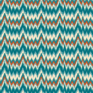 Cala Figuera Azul Teja GDT5677.001.0 by Gaston Y Daniela Fabric
