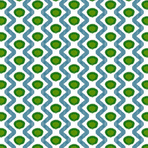 Cala Marsal Verde Azul GDT5681.001.0 by Gaston Y Daniela Fabric