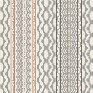 Cala Murada Gris Naranja GDT5682.002.0 by Gaston Y Daniela Fabric
