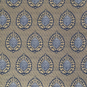 Palmeta Fondo Oro GDT5692.001.0 by Gaston Y Daniela Fabric
