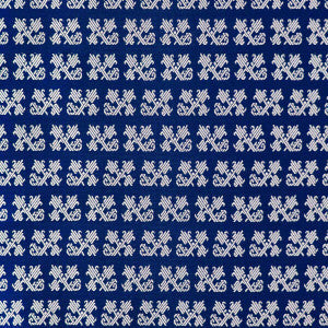Tulip Navy GDT5699.006.0 by Gaston Y Daniela Fabric