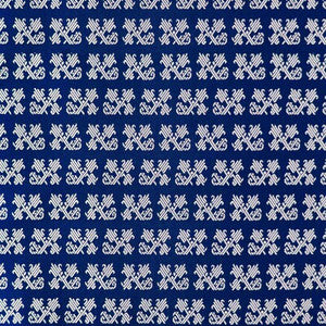 Tulip Navy GDT5699.006.0 by Gaston Y Daniela Fabric