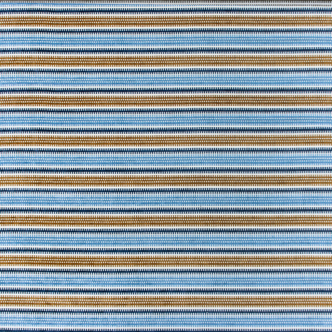 Assos - Azul/Ocre By Gaston Y Daniela Fabric