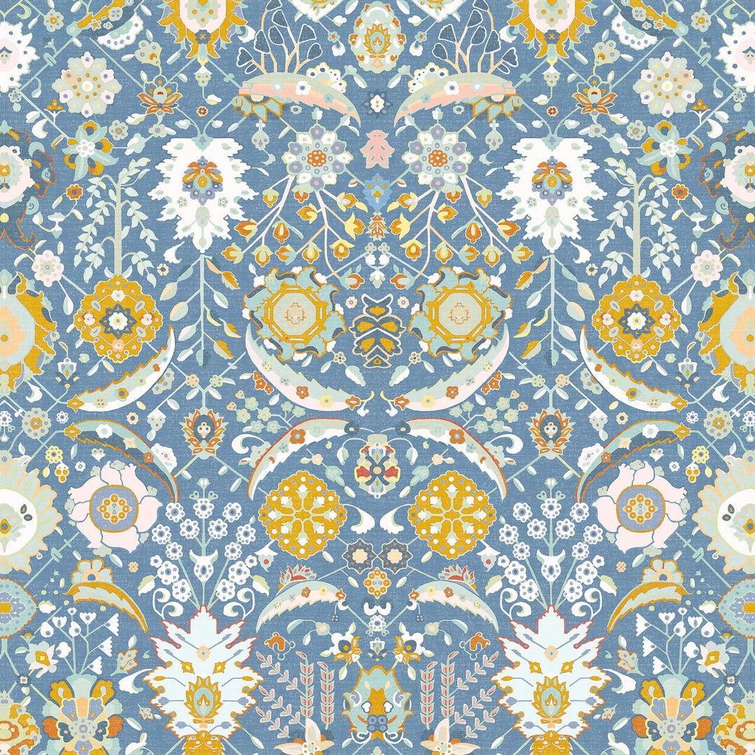Eduarda - Azul By Gaston Y Daniela Fabric