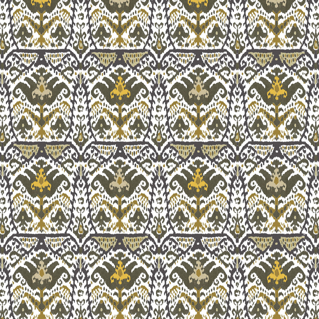 Doga - Topo/Ocre By Gaston Y Daniela Fabric