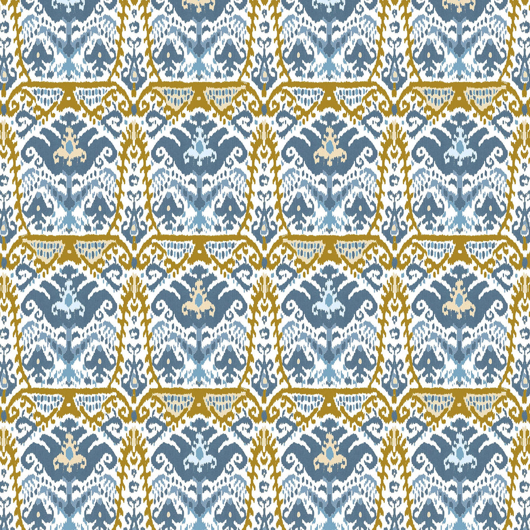 Doga - Azul/Oro By Gaston Y Daniela Fabric