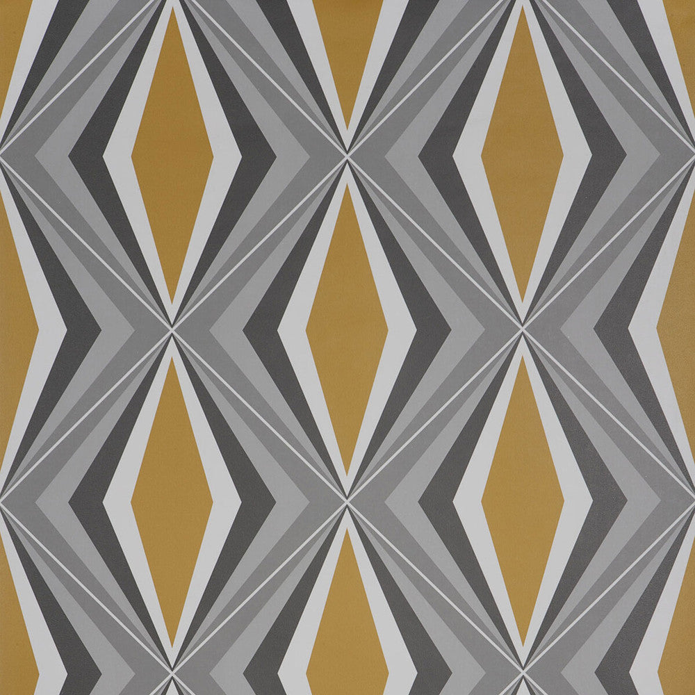 Caleidoscopio Ocre by Gaston Y Daniela Wallcovering PAPER - 100% Spain Horizontal: and Vertical: 10.4 20.8 - Fabric Carolina -