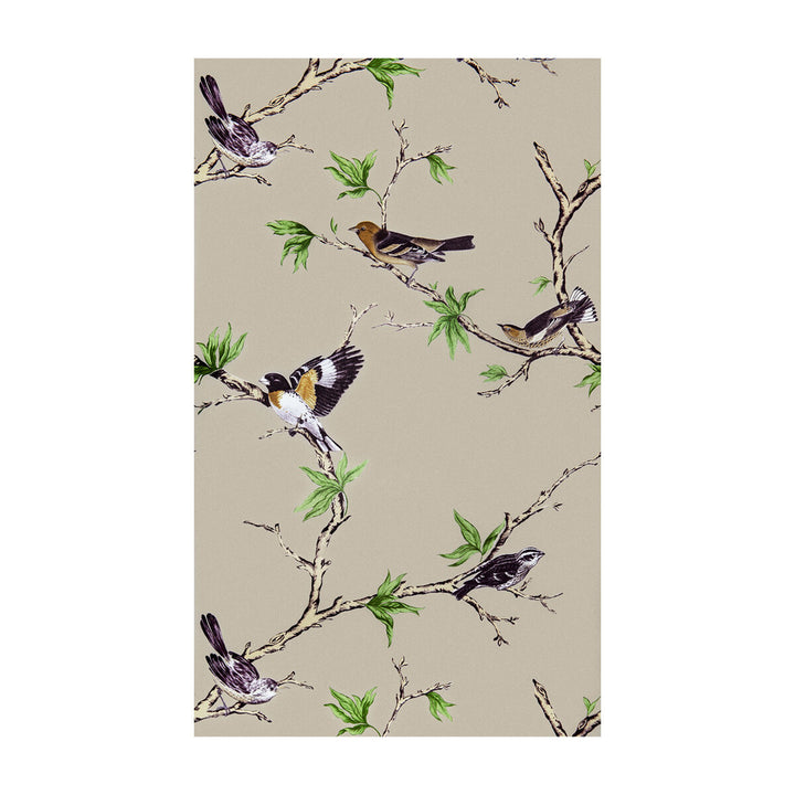 Villa Fiori Tostado/Lavanda by Gaston Y Daniela Wallcovering GASTON DOS COLLECTION PAPER - 100% Spain - Horizontal: 20.8 and Vertical: 27.5 20.8 - Fabric Carolina -