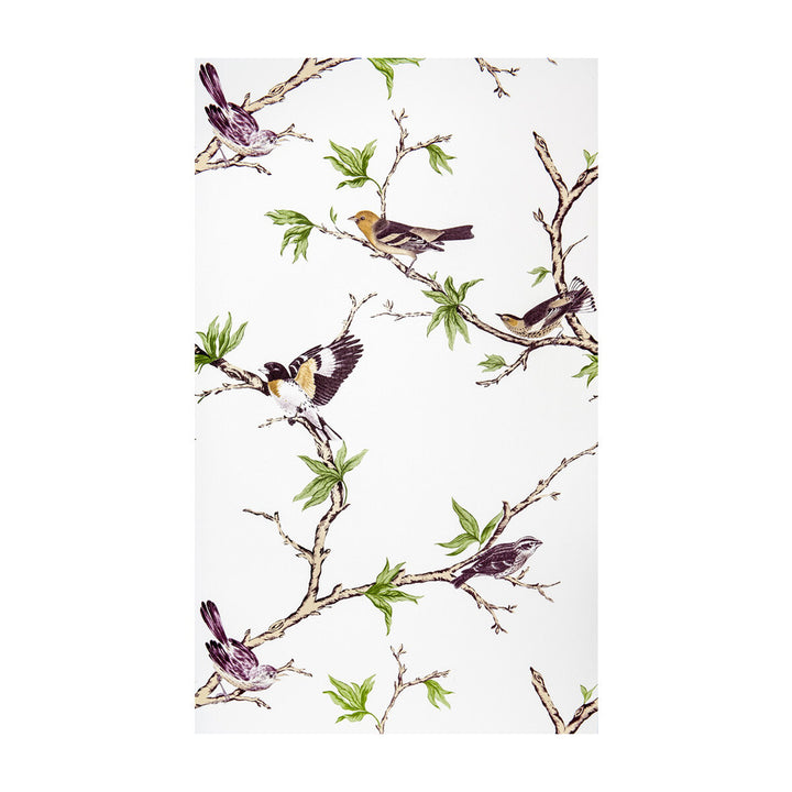Villa Fiori Blanco/Lavanda by Gaston Y Daniela Wallcovering GASTON DOS COLLECTION PAPER - 100% Spain Horizontal: 20.8 and Vertical: 27.5 20.8 - Fabric Carolina -