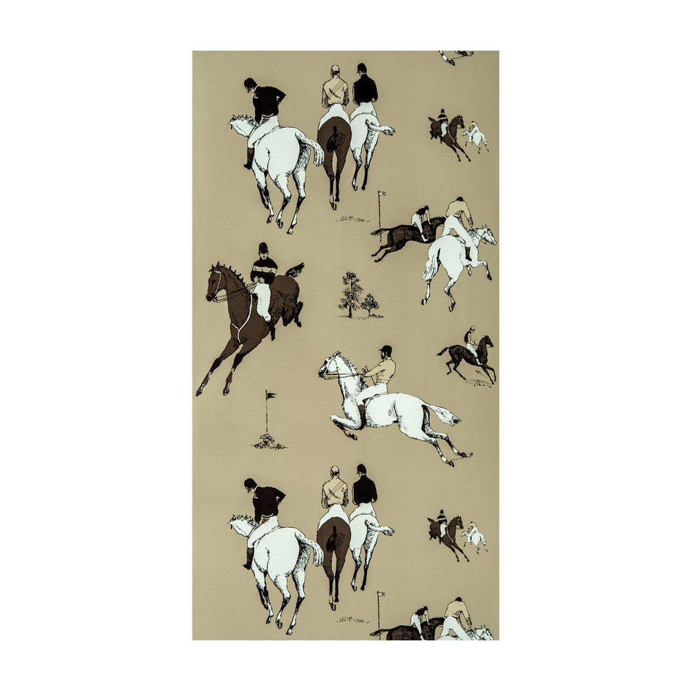 Hipodromo Tostado by Gaston Y Daniela Designer Wallcovering GASTON DOS COLLECTION PAPER - 100% Spain Horizontal: 20.8 and Vertical: 27.5 20.8 - Swanky Fabrics -