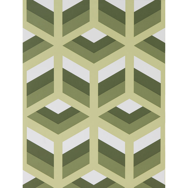 Xabi Verde by Gaston Y Daniela Wallcovering LORENZO CASTILLO HISPANIA WP PAPER - 100% Spain Horizontal: and Vertical: 20.8 20.8 - Fabric Carolina -