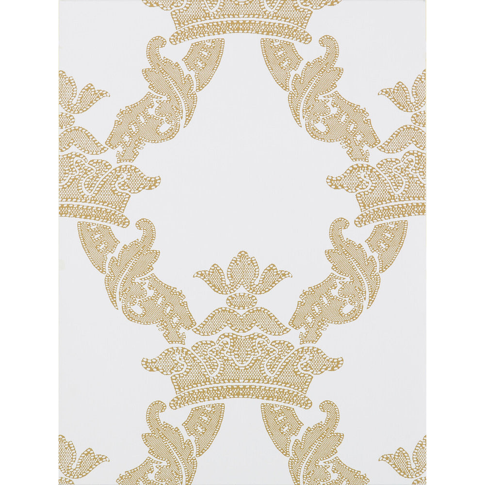 Borja Ocre by Gaston Y Daniela Wallcovering LORENZO CASTILLO HISPANIA WP PAPER - 100% Spain Horizontal: and Vertical: 20.8 20.8 - Fabric Carolina -
