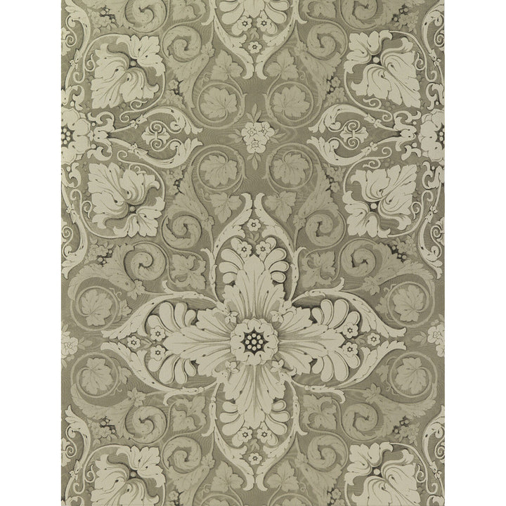 Estela Dorado/Onyx by Gaston Y Daniela Designer Wallcovering LORENZO CASTILLO HISPANIA WP PAPER - 100% Spain Horizontal: and Vertical: 22.4 20.8 - Swanky Fabrics -