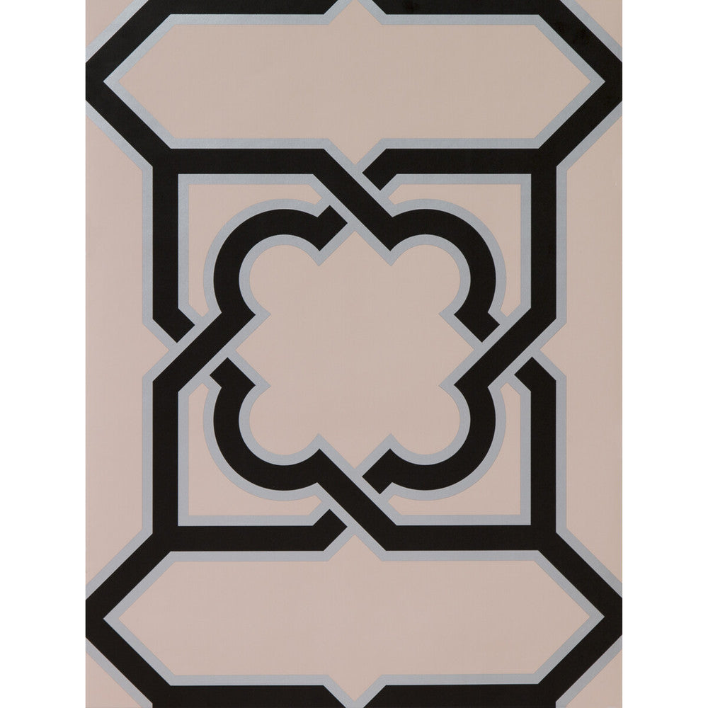 Martin Rosa/Onyx by Gaston Y Daniela Designer Wallcovering LORENZO CASTILLO HISPANIA WP PAPER - 100% Spain Horizontal: and Vertical: 20.8 20.8 - Swanky Fabrics -