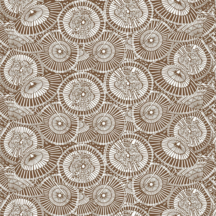 Sombrillas Chocolate by Gaston Y Daniela Wallcovering GASTON LIBRERIA PAPER - 100% Spain Horizontal: 0 and Vertical: 6.8 20.8 - Fabric Carolina -