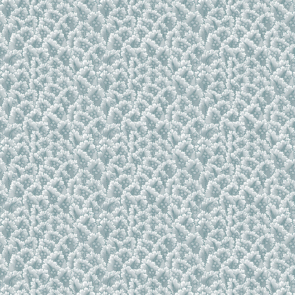Secret Garden Aqua by Gaston Y Daniela Designer Wallcovering GASTON LIBRERIA PAPER - 100% Spain Horizontal: 0 and Vertical: 5.3 20.8 - Swanky Fabrics -