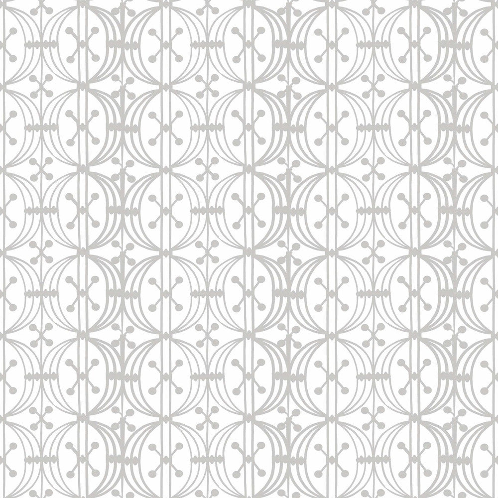 Carrusel Blanco/Gris by Gaston Y Daniela Wallcovering GASTON LIBRERIA PAPER - 100% Spain - Horizontal: 0 and Vertical: 3.5 20.8 - Fabric Carolina -
