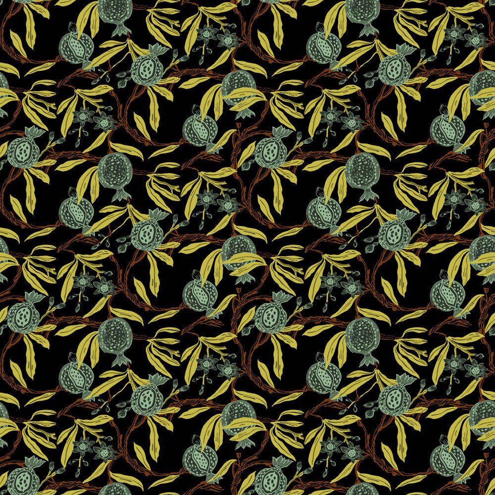 Granadas Blancoberenjena by Gaston Y Daniela Designer Wallcovering GASTON LIBRERIA PAPER - 100% Spain Horizontal: 0 and Vertical: 6.8 20.8 - Swanky Fabrics -