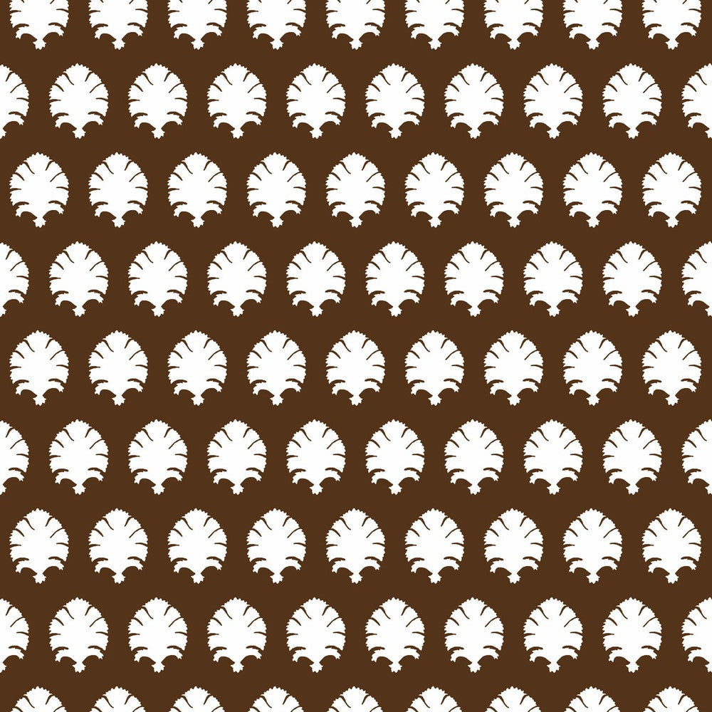 Stamp Chocolate by Gaston Y Daniela Designer Wallcovering GASTON LIBRERIA PAPER - 100% Spain Horizontal: 5.1 and Vertical: 5.1 20.8 - Swanky Fabrics -