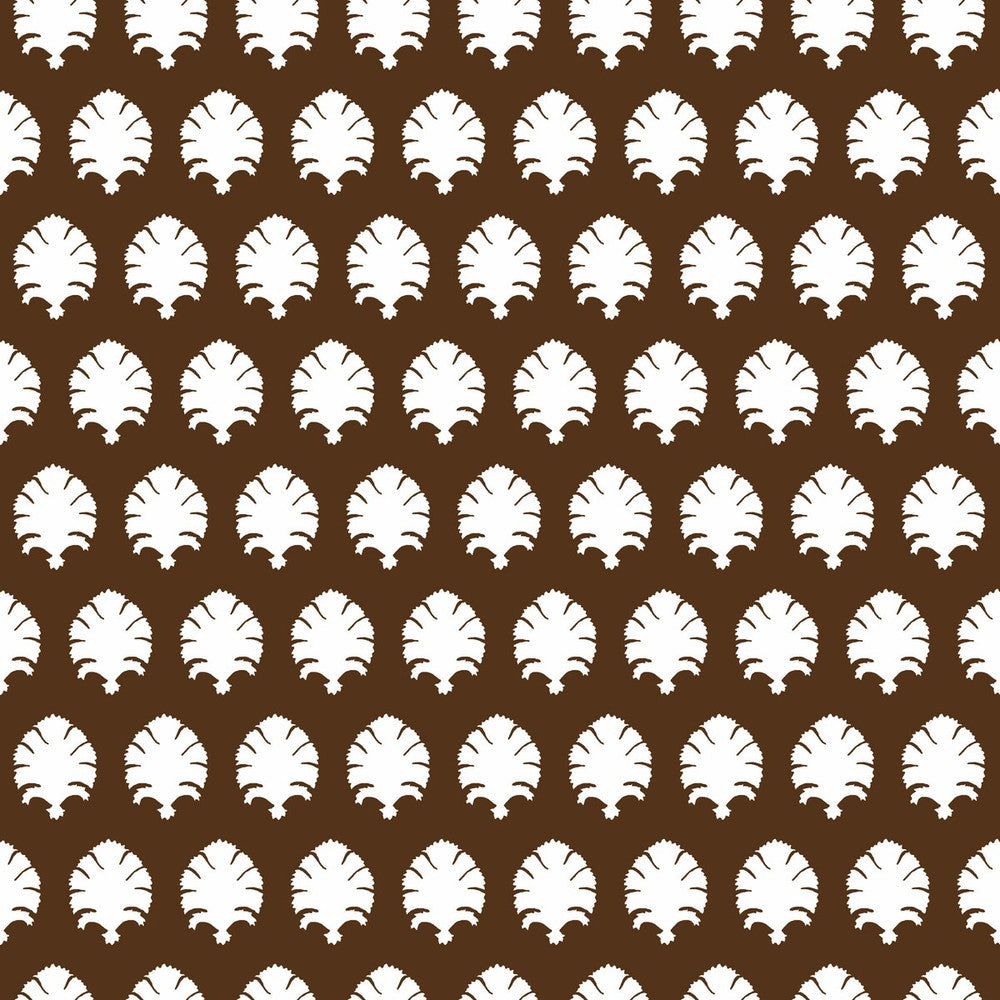 Stamp Chocolate by Gaston Y Daniela Wallcovering GASTON LIBRERIA PAPER - 100% Spain Horizontal: 5.1 and Vertical: 5.1 20.8 - Fabric Carolina -