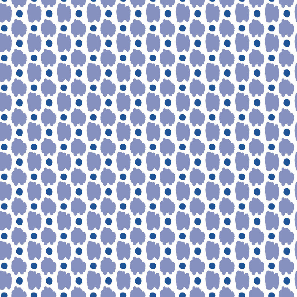 Spots Azul by Gaston Y Daniela Wallcovering GASTON LIBRERIA PAPER - 100% Spain - Horizontal: 0 and Vertical: 2 20.8 - Fabric Carolina -