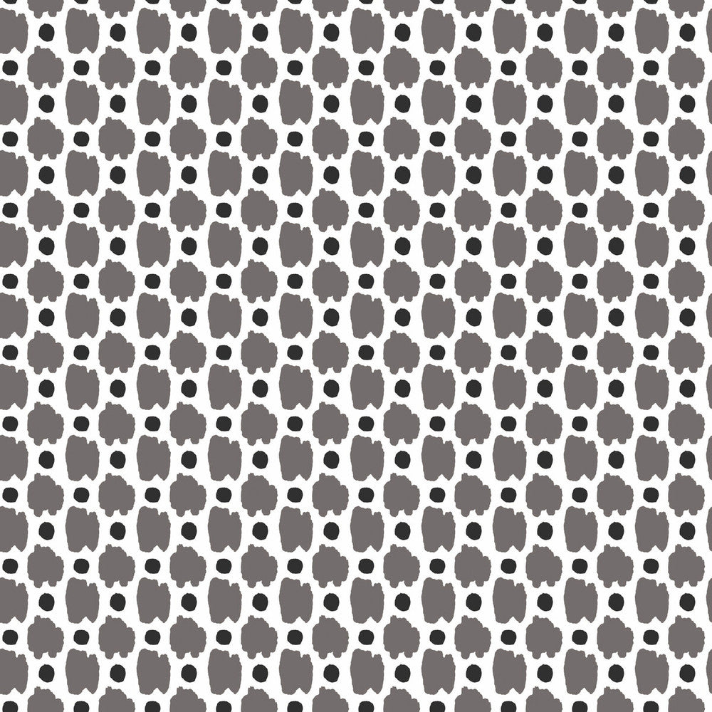 Spots Gris by Gaston Y Daniela Wallcovering GASTON LIBRERIA PAPER - 100% Spain Horizontal: 0 and Vertical: 2 20.8 - Fabric Carolina -
