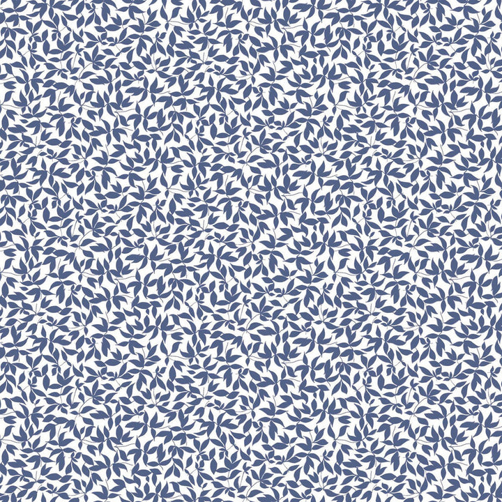 Hiedra Navy by Gaston Y Daniela Designer Wallcovering GASTON LIBRERIA PAPER - 100% Spain Horizontal: 0 and Vertical: 7.1 20.8 - Swanky Fabrics -