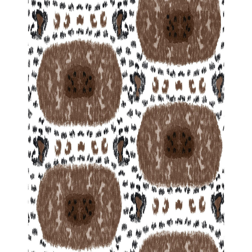 Gran Sol Choco/Gris by Gaston Y Daniela Designer Wallcovering GASTON LIBRERIA VINYL - 100% Italy Horizontal: 0 and Vertical: 35.4 27.5 - Swanky Fabrics -