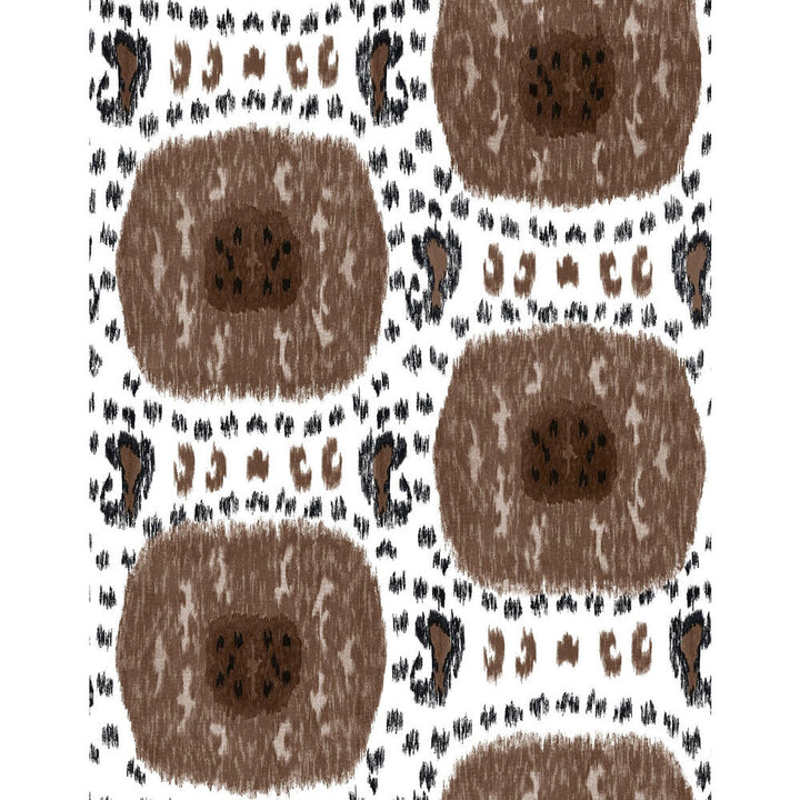 Gran Sol Choco/Gris by Gaston Y Daniela Designer Wallcovering GASTON LIBRERIA VINYL - 100% Italy Horizontal: 0 and Vertical: 35.4 27.5 - Swanky Fabrics -