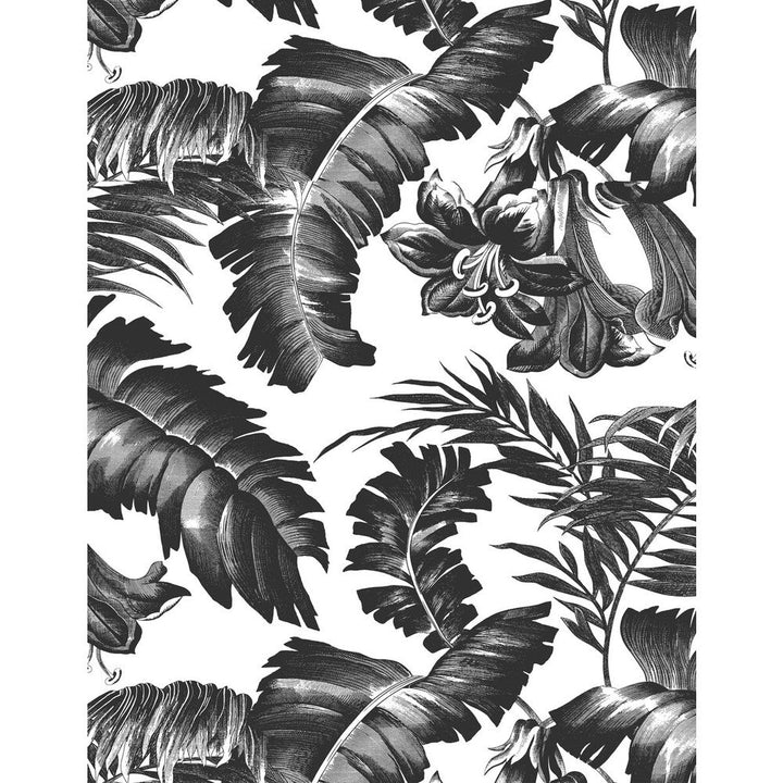 Plantation Black&White by Gaston Y Daniela Wallcovering Gaston Y Daniela Wallcovering Plantation Black&WhiteWallcovering GASTON LIBRERIA VINYL - 100% Italy </p><p>Repeat: H: 0, V: 27.5 27.5 - Fabric Carolina -