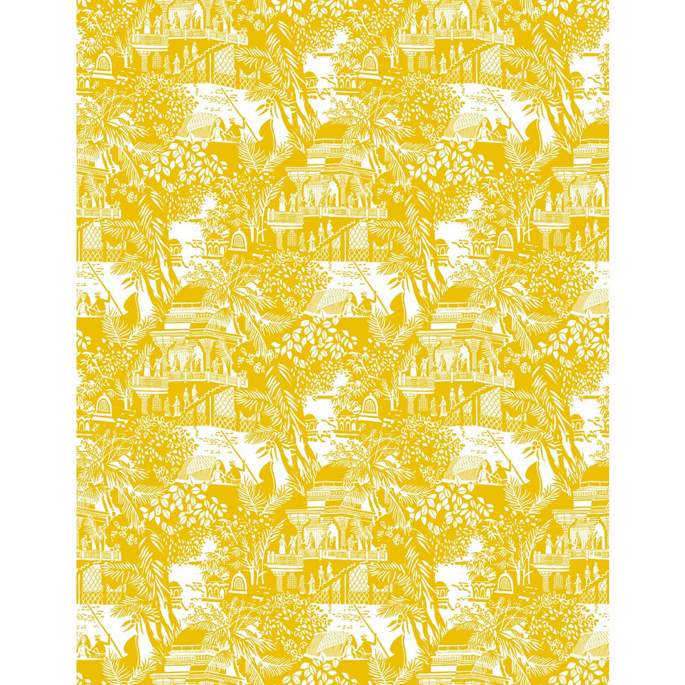 Olimpo Amarillo by Gaston Y Daniela Wallcovering Gaston Y Daniela Wallcovering Olimpo AmarilloWallcovering GASTON LIBRERIA VINYL - 100% Italy </p><p>Repeat: H: 0, V: 17.7 27.5 - Fabric Carolina -