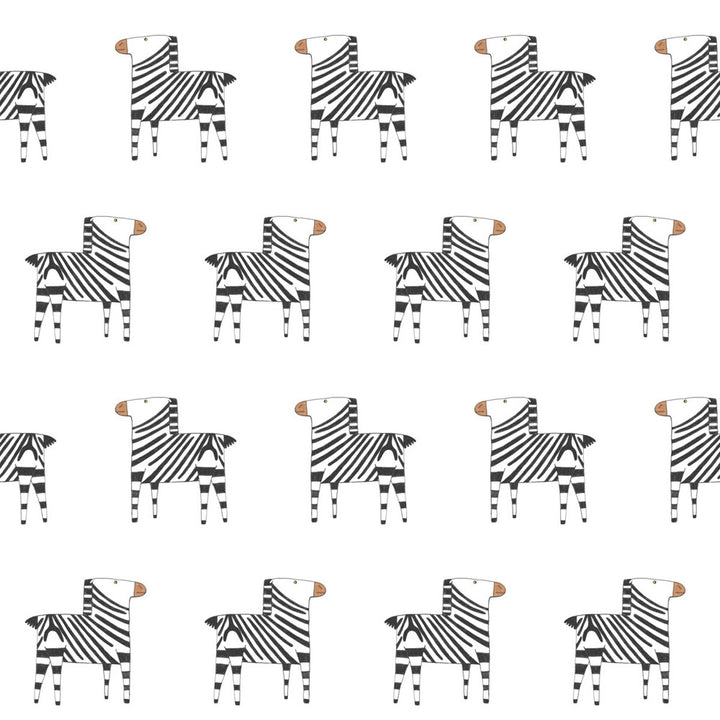 Cebra Wp 1 by Gaston Y Daniela Wallcovering GASTON ALGO DE JAIME PAPER - 100% Spain Horizontal: 10.5 and Vertical: 10.5 20.75 - Fabric Carolina -
