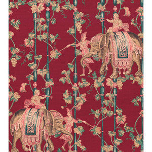 Elefantes Burdeos GDW5772.003.0 by Gaston Y Daniela Wallcovering