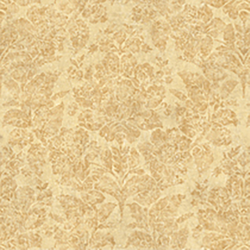 Genoa Light Yellow Damask Wallpaper by Lucky Day Super Value Program Covers about 56.4 square feet 20.5-in by 33-ft long roll Prepasted 20.5 - Fabric Carolina -