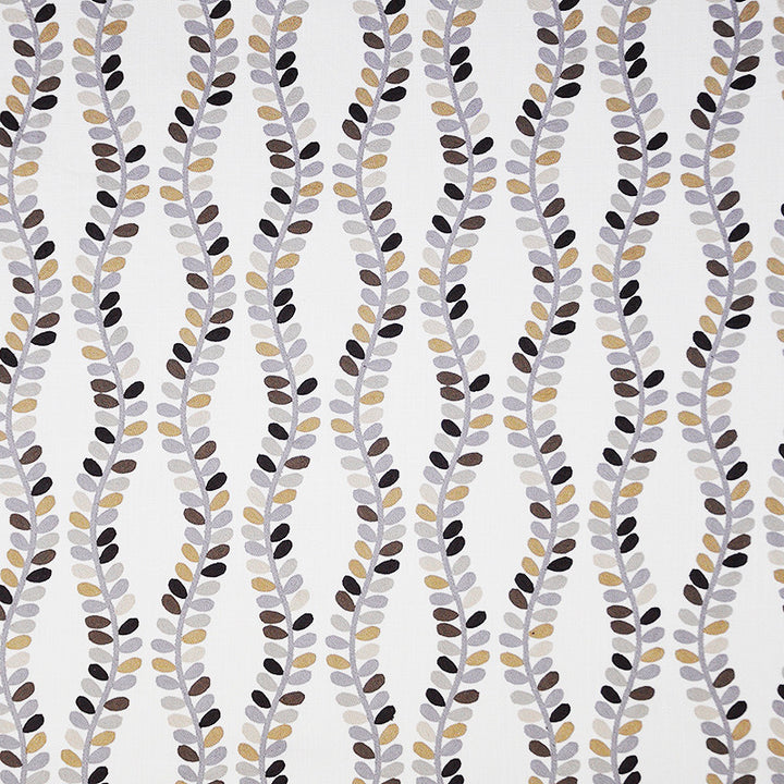 Growth Spurt # 354 Grey Dawn by Maxwell Fabric COLOR WAVES-PRECIOUS METALS 25% COTTON 25% LINEN
25% VISCOSE 25% POLY INDIA </p><p>Repeat: Horizontal: H-6.7 and Vertical: V-9.4 55"EMB-52" - Fabric Carolina -