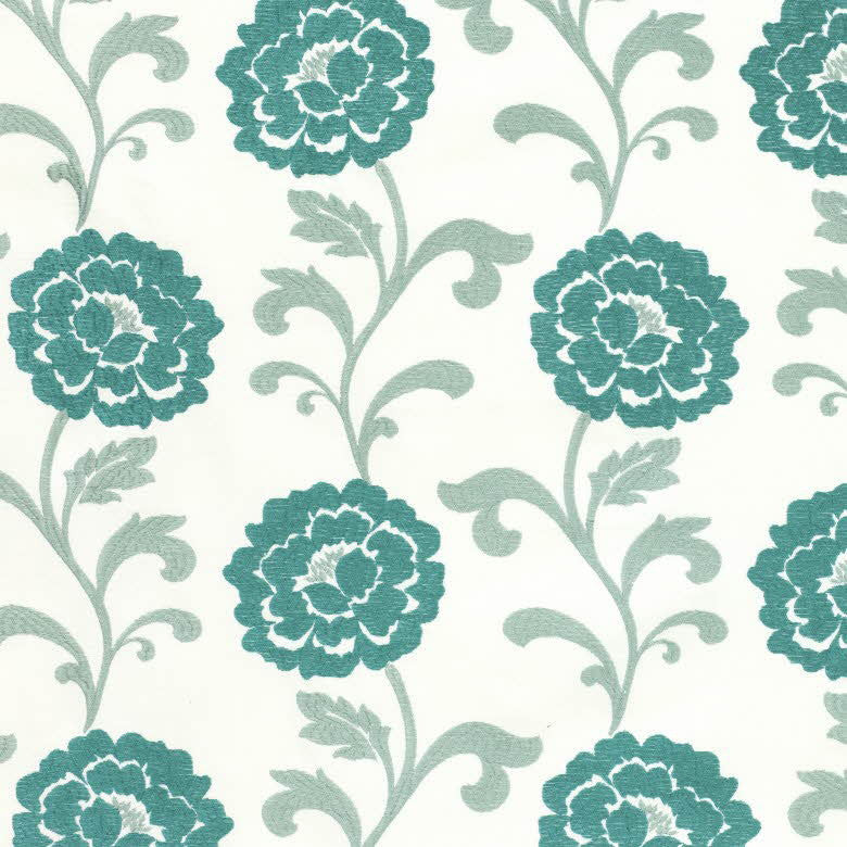 Gweneth # 104 Aquatic by Maxwell Fabric COLOR WAVES-WILD OCEAN 57% POLYESTER/43% COTTON
None INDIA See sample </p><p>Repeat: Horizontal: 12.75" and Vertical: 12.3" 54.3"E51.3 - Fabric Carolina -