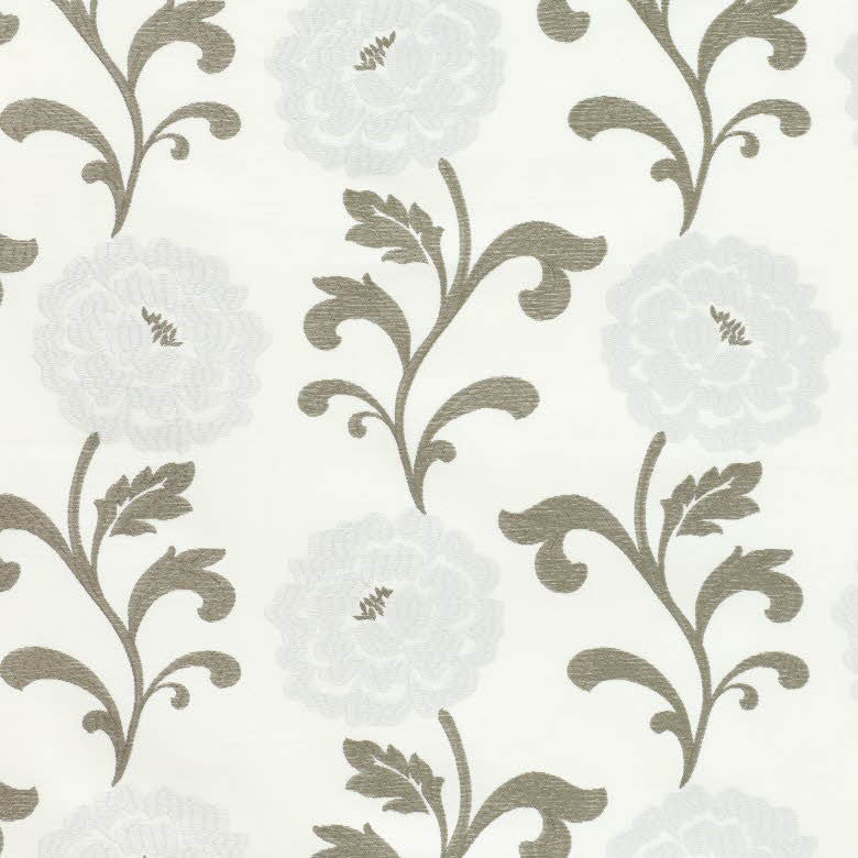 Gweneth # 362 Taupe by Maxwell Fabric COLOR WAVES-PRECIOUS METALS 57% POLYESTER/43% COTTON
None INDIA See sample </p><p>Repeat: Horizontal: 12.75" and Vertical: 12.3" 54.3"E51.3 - Fabric Carolina -