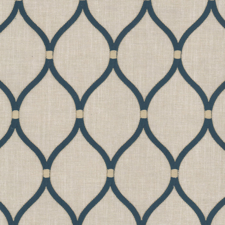 Gemstone 1 Baltic by Stout Fabric Stout Fabric Gemstone 1 BalticFabric Rainbow Library Cadet/Indigo 70%Cot 25%Pol 5%Lin %Bemb India </p><p>Repeat: H: 3.25, V: 6.375 52 in - Fabric Carolina -