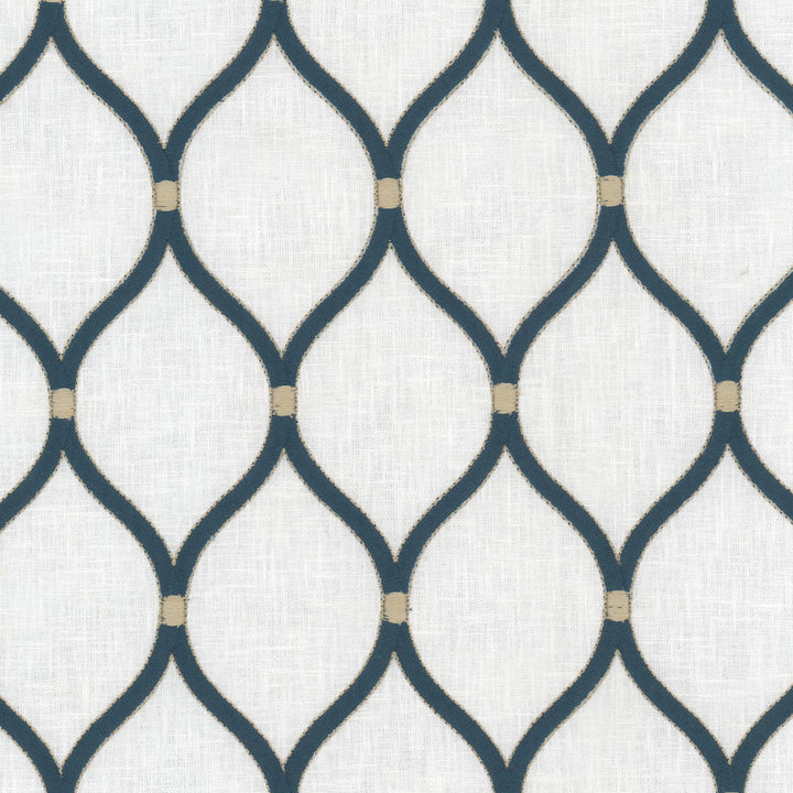 Gemstone 2 Regency by Stout Fabric Stout Fabric Gemstone 2 RegencyFabric RAINBOW LIBRARY CADET/INDIGO 70%COT 25%POL 5%LIN %BEMB INDIA </p><p>Repeat: H: 3.250, V: 6.250 52 in - Fabric Carolina -