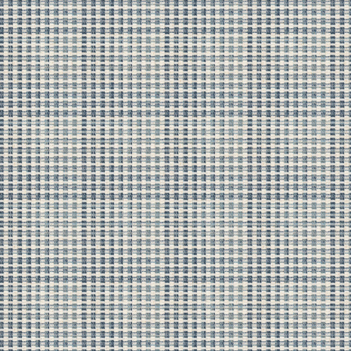 Gendarme 1 Lake by Stout Fabric Stout Fabric Gendarme 1 LakeFabric Rainbow Library Powder/Wedgewood 91%Pol 6%Cot 3%Lin India </p><p>Repeat: H: 4.25, V: 0.375 54 in - Fabric Carolina -