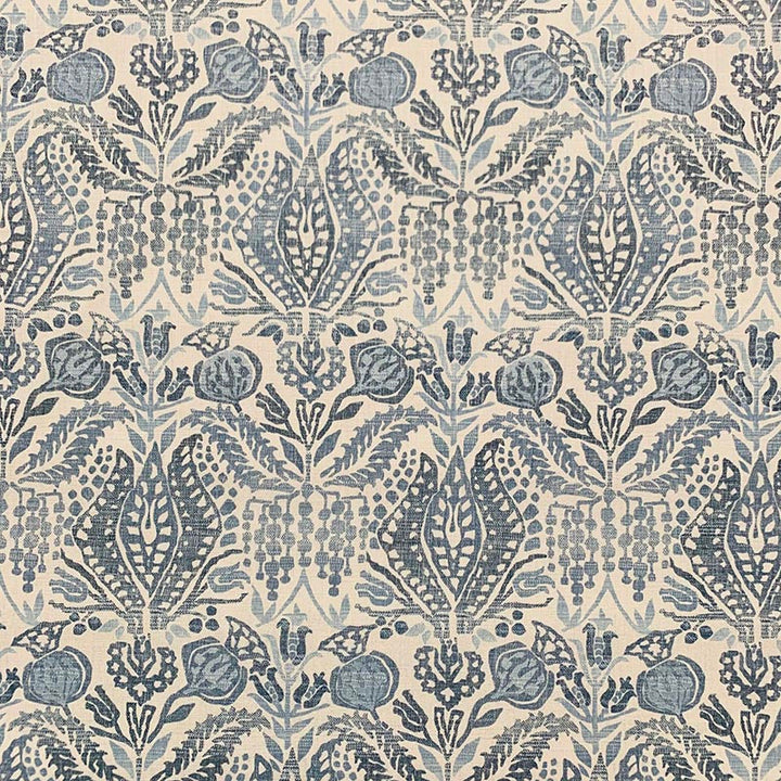 Genesis Blue by Magnolia Fabric - 36Poly26Ctn22Visc16Lin China 30000 Horizontal: 13.5 and Vertical: 26.75 56" - Fabric Carolina -