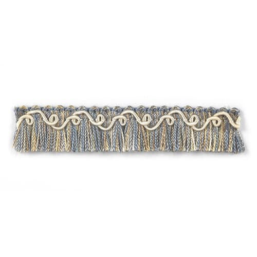 Genie 6 Porcelain by Stout Trim PETITE EXPRESSIONS TRIM 83%SVI 9%POL 8%COT CHINA Horizontal: 0 and Vertical: 0 0.75 in - Fabric Carolina -