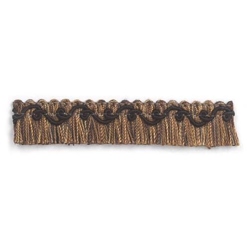 Genie 9 Coffee by Stout Trim PETITE EXPRESSIONS TRIM 83%SVI 9%POL 8%COT CHINA Horizontal: 0 and Vertical: 0 0.75 in - Fabric Carolina -