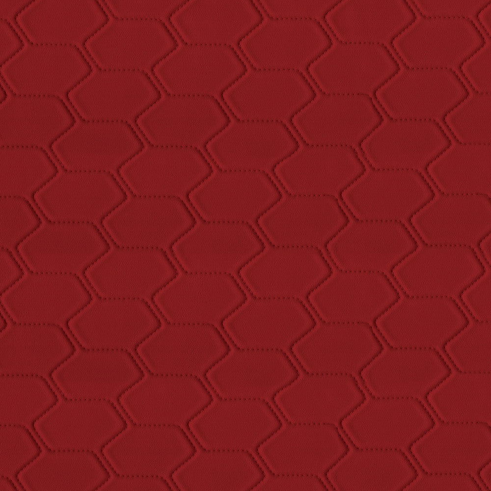 Bargello 17 Deep Scarlet by GUARDIAN Fabric 100% Polyvinyl Chloride (PVC) CN 1,500,000 Double Rubs (Wyzenbeek) </p><p>Repeat: Horizontal: and Vertical: 54 in. (137 cm) - Fabric Carolina -