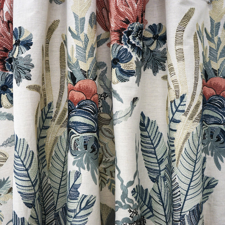 Georgina 43Sj101 by JF Designer Fabric JF Studio 47% Polyester, 29% Linen, 24% Cotton India Horizontal: 29.125 and Vertical: 30.25 54 - Swanky Fabrics -