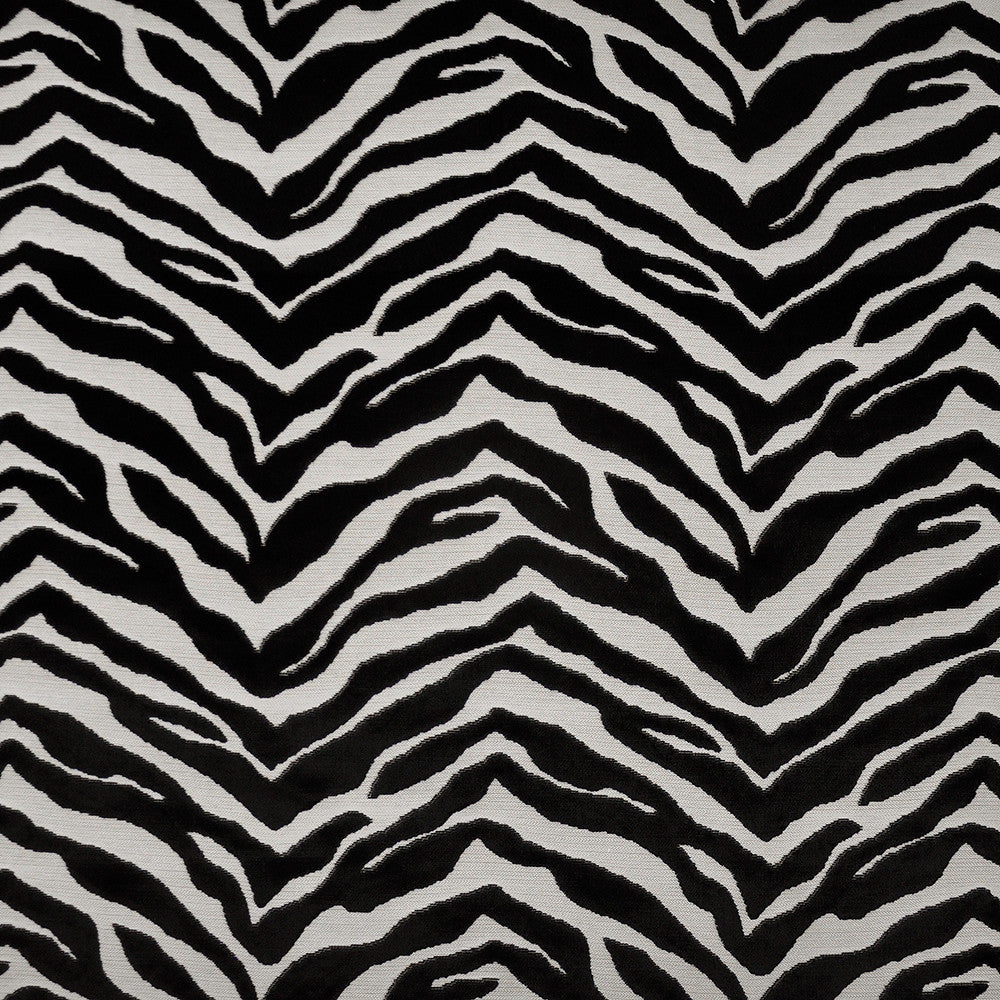 Gambia # 332 Zebra by Maxwell Fabric COLOR WAVES-DOMINO EFFECT 72% VISCOSE/23% POLYESTER
5% COTTON BELGIUM See sample </p><p>Repeat: Horizontal: 13.75" and Vertical: 13.5" 54" - Fabric Carolina -