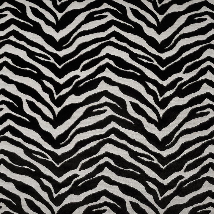 Gambia # 332 Zebra by Maxwell Fabric COLOR WAVES-DOMINO EFFECT 72% VISCOSE/23% POLYESTER
5% COTTON BELGIUM See sample </p><p>Repeat: Horizontal: 13.75" and Vertical: 13.5" 54" - Fabric Carolina -