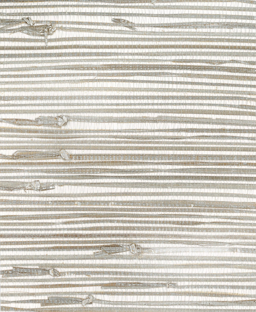 Java Grass Silversmoke by Seabrook Wallpaper Pelican Grasscloth China 72 0" 36" - Fabric Carolina -